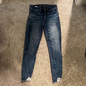 American eagle high rise jeans